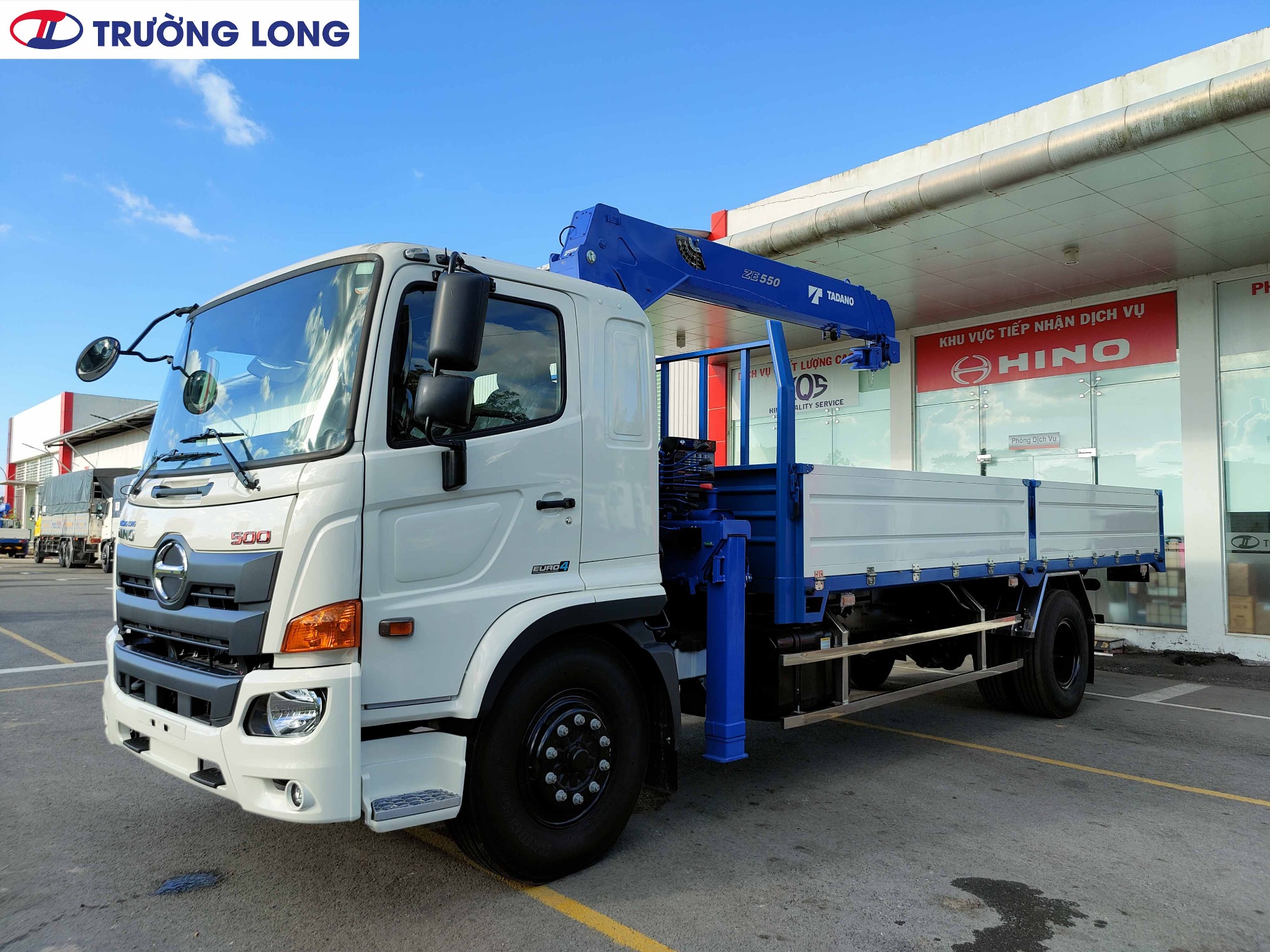 Xe tải cẩu Hino 8 tấn - Cần cẩu Tadano ZE554MH