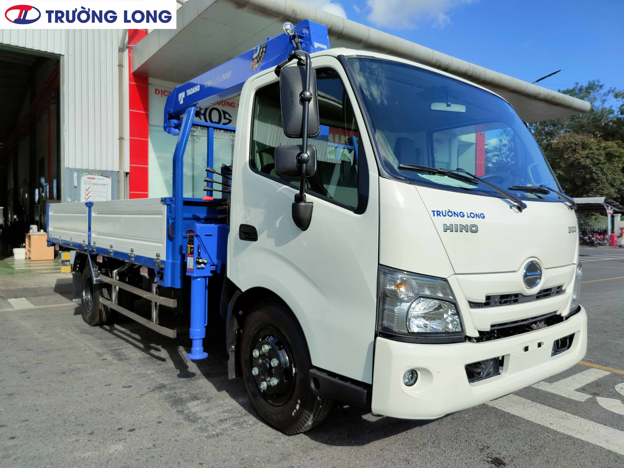 Xe tải cẩu Hino 3,5 tấn - Cần cẩu Tadano ZE304MH