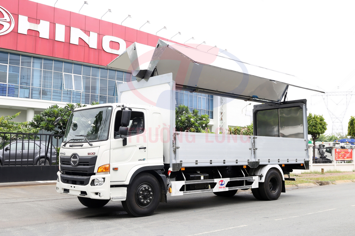 Xe Tải Hino 8 Tấn Thùng Cánh Dơi