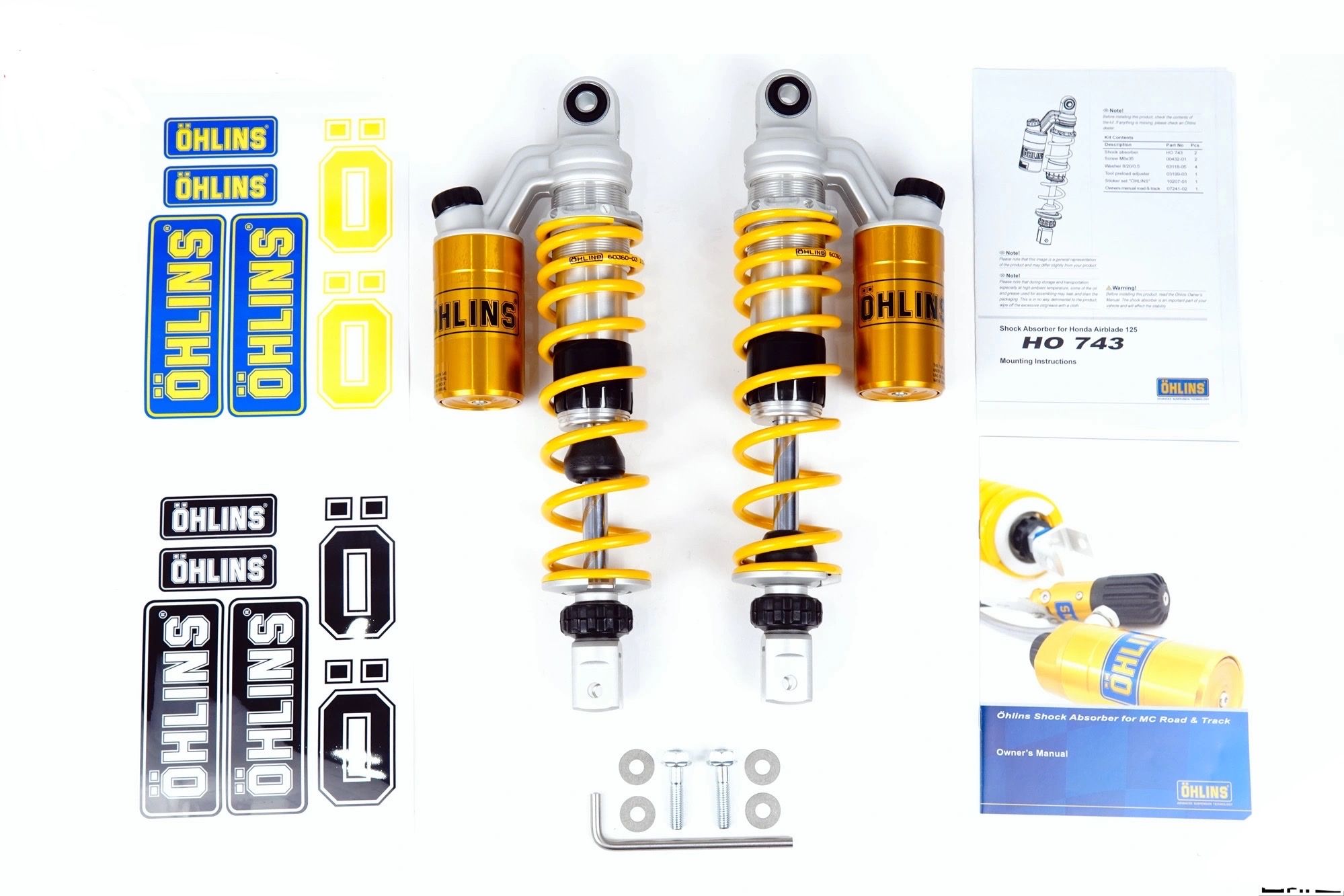 Phuộc Ohlins HO743 cho Airblade