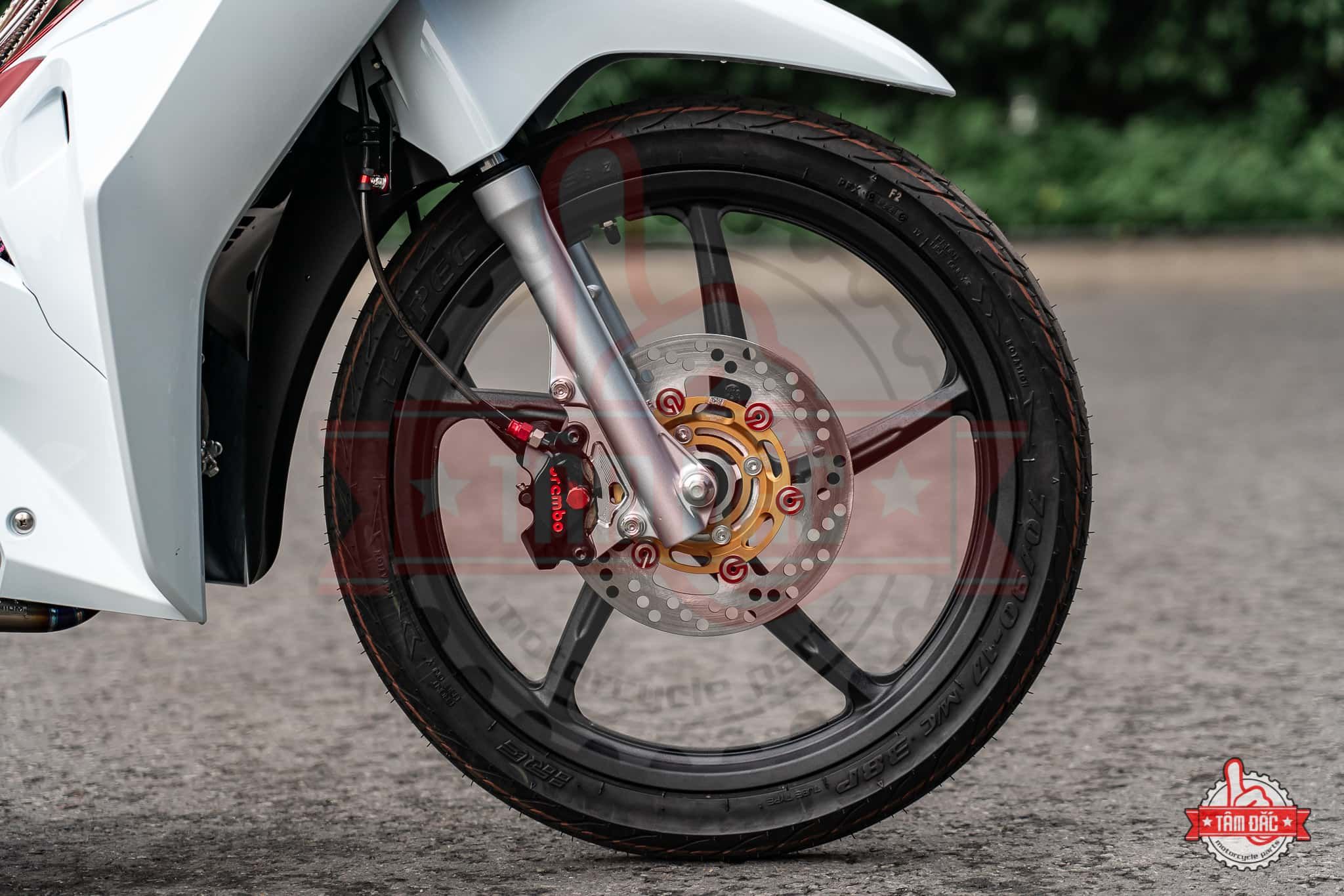 Heo Brembo Billet 2 Piston - Đen