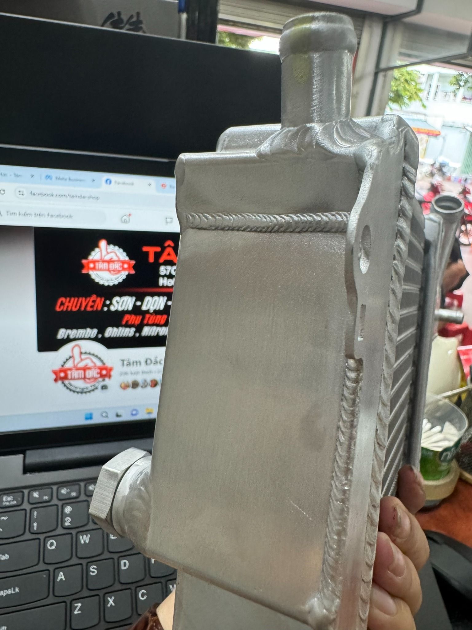 Két nước lớn RDT cho xe tay ga giúp giải nhiệt động cơ tốt hơn