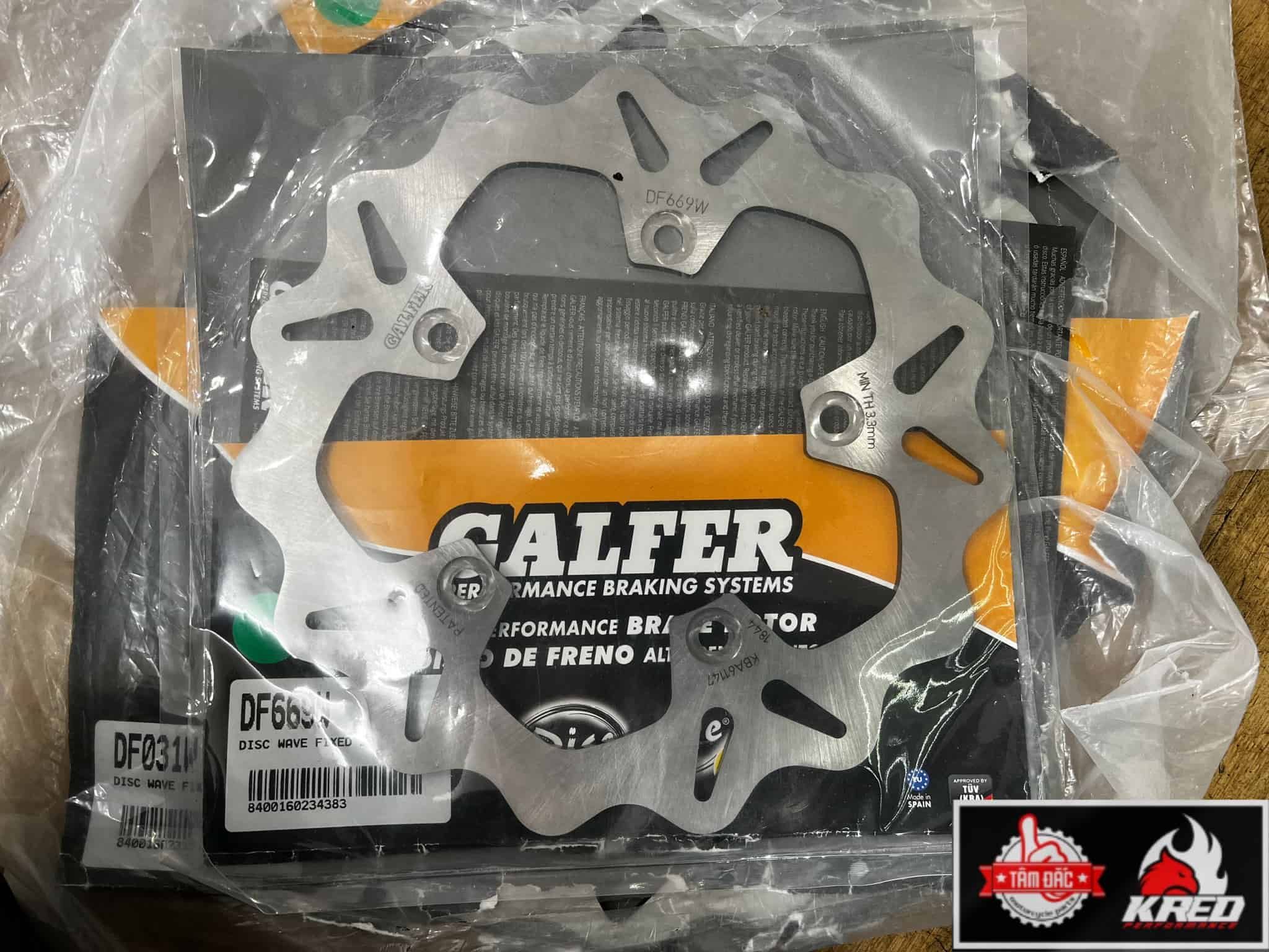 Đĩa thắng Galfer DF669W size 220mm