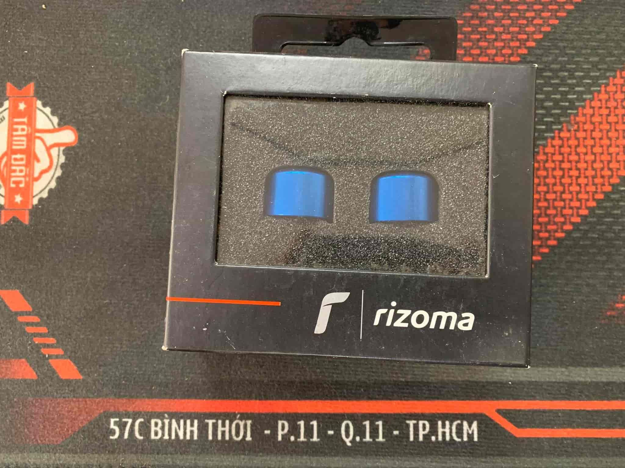 Gù tay lái Rizoma size trung màu Xanh