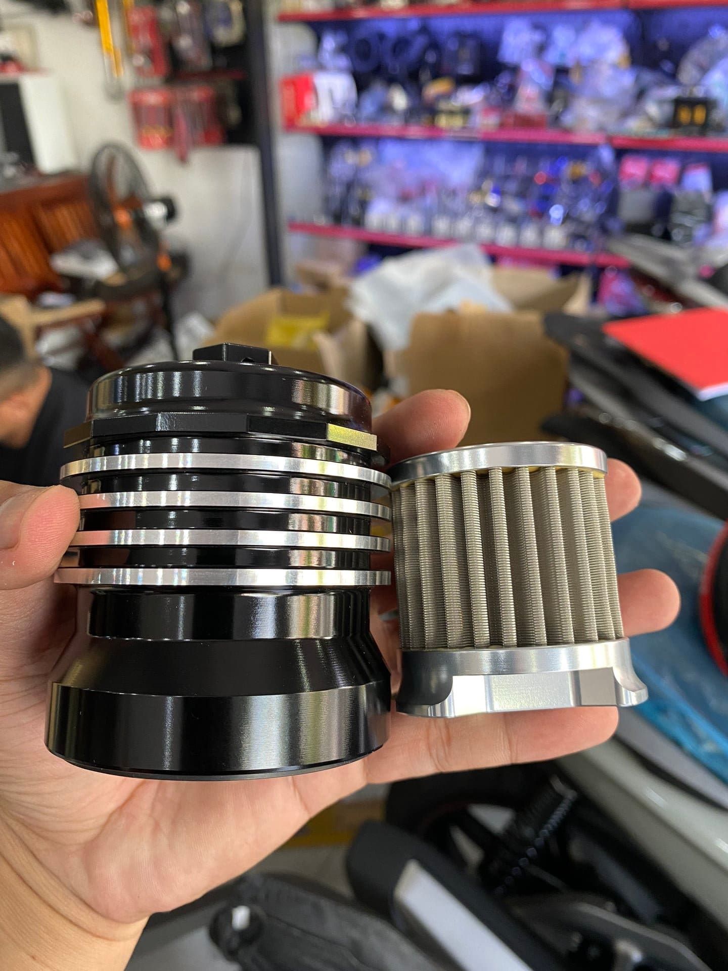 Lọc nhớt FLO vĩnh cửu cho SH350i/SH300i