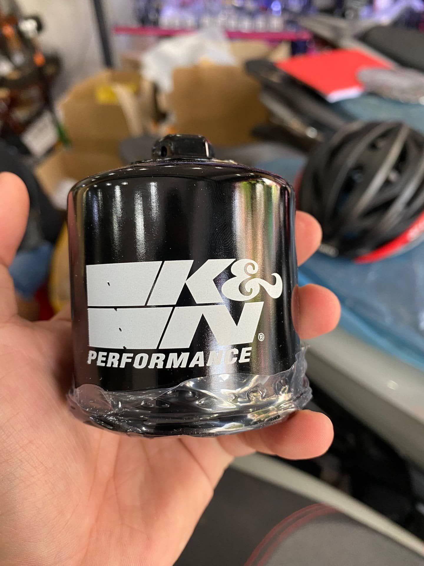 Lọc nhớt K&N 204-1 cho xe pkl Honda/Yamaha