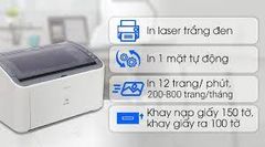 Máy In Laser Trắng Đen Canon LBP2900