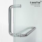 Tay nắm cửa cabin tắm dạng tròn Taslia H601 màu chrome