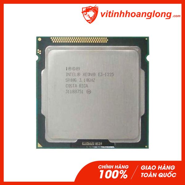 CPU Intel Xeon E3 1225 Socket LGA 1155 4 Nhân 8 Luồng