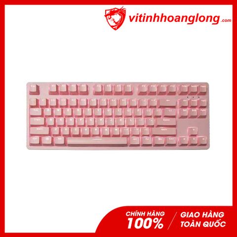  Bàn Phím Cơ E-Dra EK3104 Dream Pink Led Gaming Blue Switch (Hồng) 