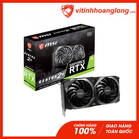  Card màn hình VGA Msi 3070 8GB GDDR6 Ventus X2 OC V2 LHR 