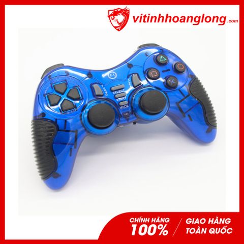  Tay Cầm Chơi Game Không Dây N1-W320 6in1 2.4G Wireless (Xanh Dương) 