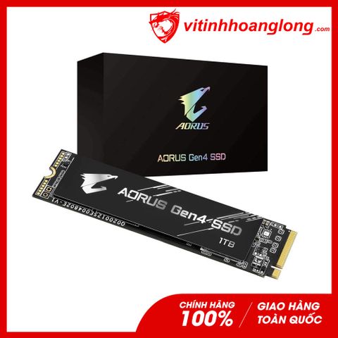  Ổ cứng SSD Gigabyte 1TB Aorus M.2 NVMe PCIe Gen4 (GP-AG41TB) 