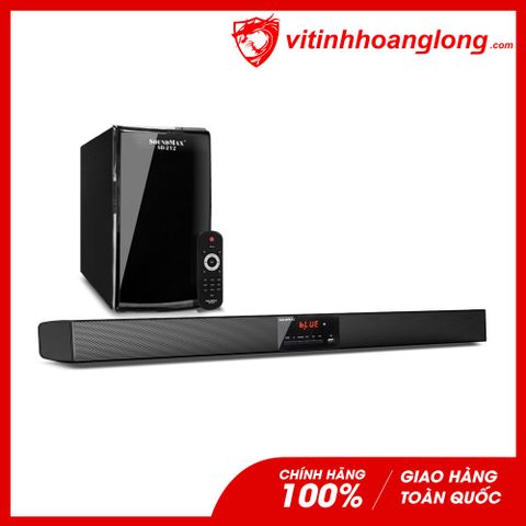  Loa Bluetooth Soundmax SB-212 BLT 5.0 gồm Soundbar và Remote 