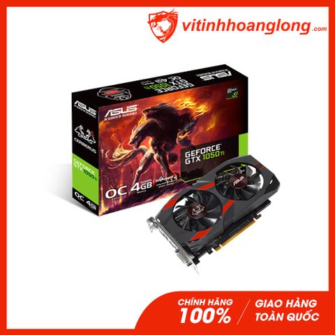  Card màn hình VGA Asus Geforce GTX 1050Ti 4GB GDDR5 Cerberus OC Edition (CERBERUS-GTX1050TI-O4G) 