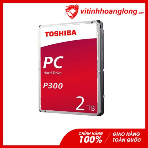  Ổ cứng HDD Toshiba 2TB P300 (HDWD220UZSVA) 