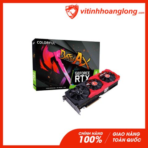  Card màn hình VGA Colorful RTX 3070 8GB GDDR6 iGame Vulcan OC V2 LHR-V (iGame GeForce RTX 3070 Vulcan OC LHR-V) 