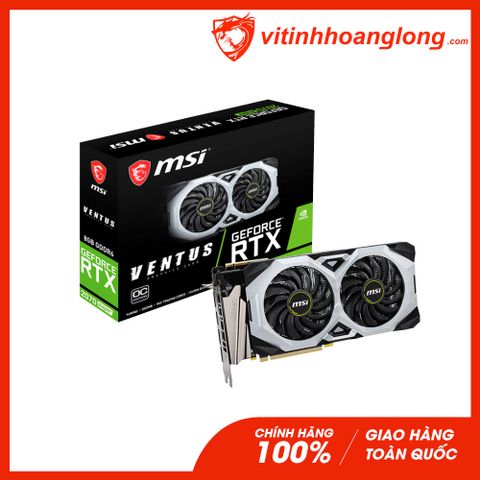  Card màn hình VGA Msi RTX2070 Super 8GB GDDR6 Ventus OC 