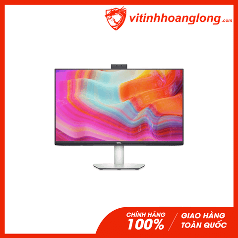  Màn hình máy tính Dell 27 Inch S2722DZ 2K QHD 75Hz IPS LED 8ms Camera 5MP + Micro Freesync (Bạc) 