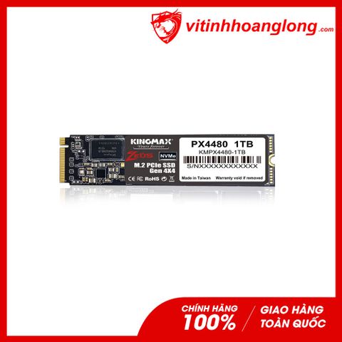  Ổ cứng SSD Kingmax 1TB PX4480 NVMe PCIe Gen4x4 M.2 2280 (KMPX4480-1TB) 