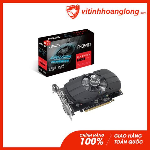  Card màn hình VGA Asus Radeon RX 550 Phoenix 2GB DDR5( PH-550-2G) 