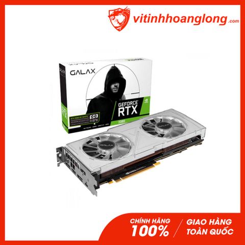  Card màn hình VGA Galax RTX 2080 8GB GDDR6 EXOC White OC (GeForce® RTX 2080 EX OC Gamer) 