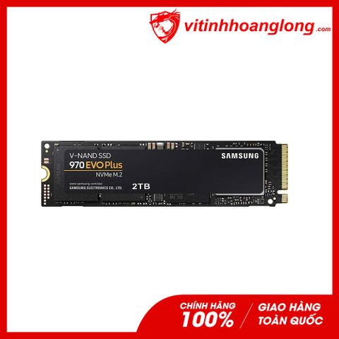  Ổ cứng SSD Samsung 2TB 970 EVO Plus M.2 NVMe PCIe Gen3x4 (MZ-V7S2T0BW) 