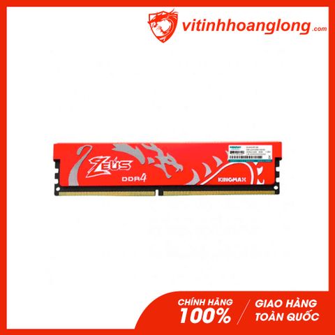  Ram PC DDR4 Kingmax 32GB Bus 3200 tản nhiệt thép Zeus 