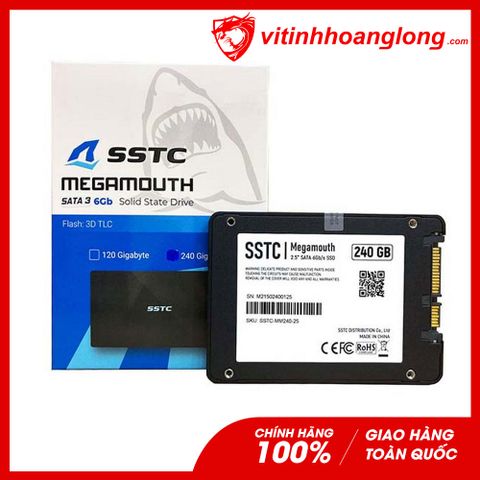  Ổ cứng SSD SSTC 240GB Megamouth Sata III (SSTC-MM240-25) 