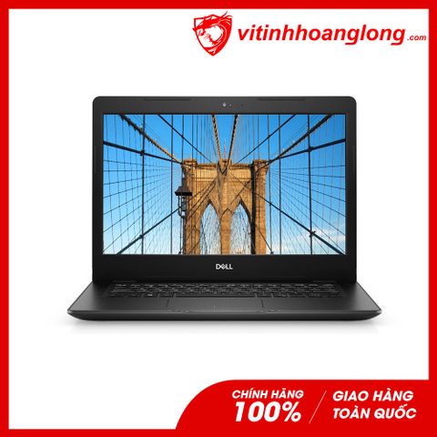  Laptop Dell Vostro 3405 (V4R53500U003W): AMD R5-3500U, AMD Radeon Graphics, Ram 8G, SSD NVMe 512G, Win10, 14 inch FHD (Đen) 