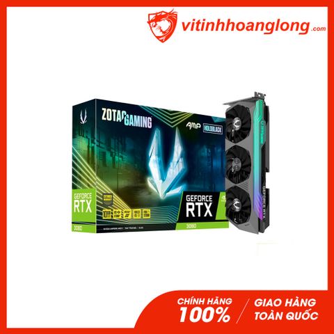  Card màn hình VGA Zotac RTX 3080 10GB GDDR6X Gaming AMP Holo V2 LHR (ZT-A30800F-10PLHR) 