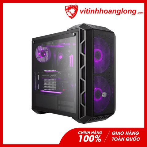  Vỏ Case máy tính Cooler Master H500 (Iron Grey)
kính cường lực bên hông 
lưới / mica phía trước Kèm 3 FAN 