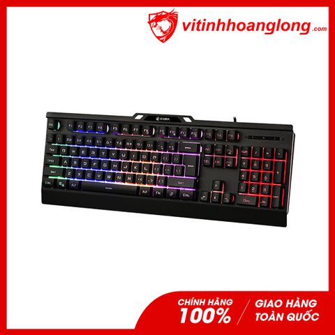  Bàn Phím Giả Cơ E-Dra EK701 RGB Gaming (Đen) 