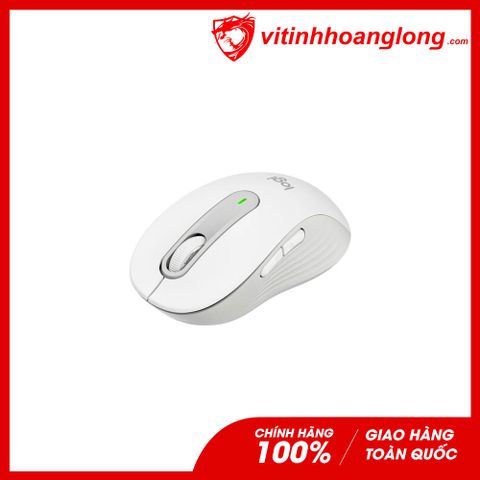  Chuột Văn phòng Wireless Logitech M650 SIGNATURE Bluetooth (Trắng) 