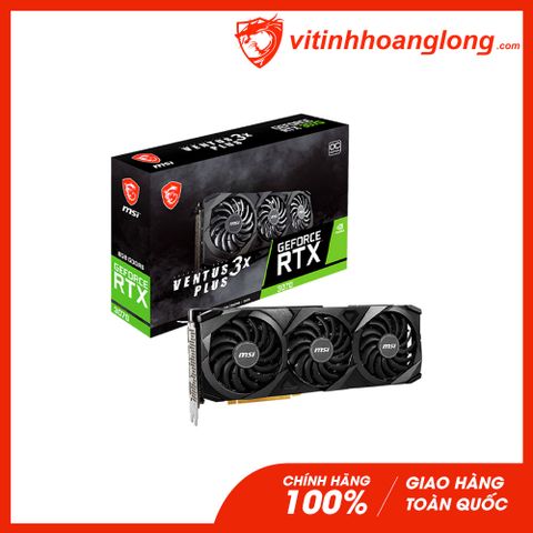  Card màn hình VGA Msi RTX3070 Ventus 3X Plus OC 8GB GDDR6 3 Fan V2 LHR 