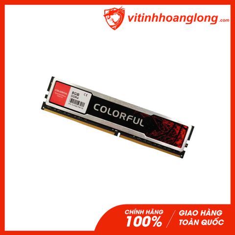  Ram PC DDR4 Colorful 8GB Bus 2666 Tản Nhiệt (DDR4 2666 Y4EA19) 