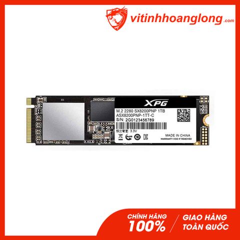  Ổ cứng SSD Adata 1TB SX8200 Pro M.2 NVMe PCIe Gen3x4 (ASX8200PNP-1TT-C) 