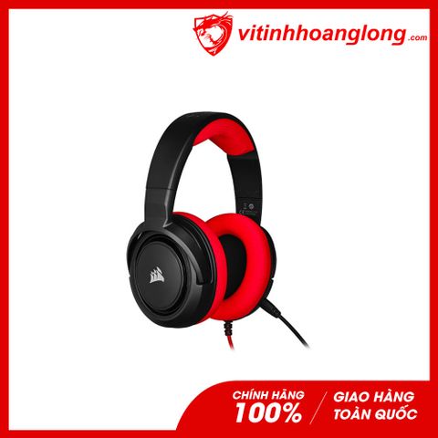  Tai nghe Corsair HS35 Stereo Red Gaming Headset (CA-9011198-AP) 