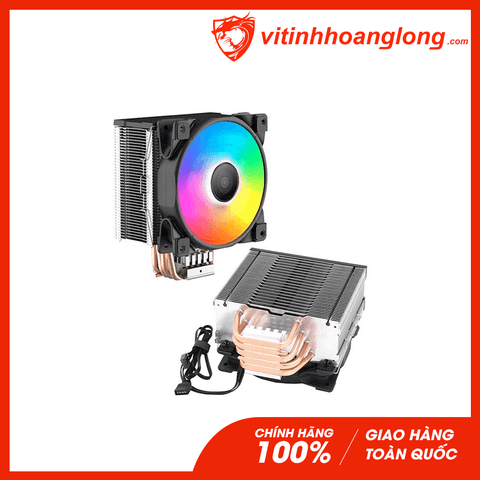  Tản nhiệt khí CPU PCCOOLER GI-D56V HALO RGB Air Cooling 