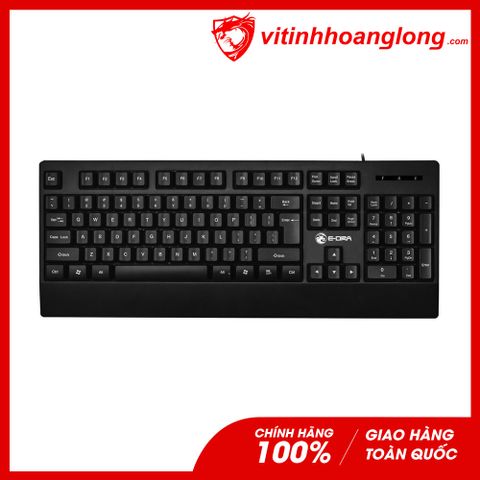  Bàn Phím Giả Cơ E-Dra EK502 (Đen) 