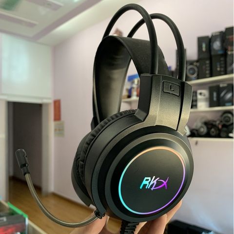  Tai nghe RKX 3.5 Gaming Không hộp (Đen) 