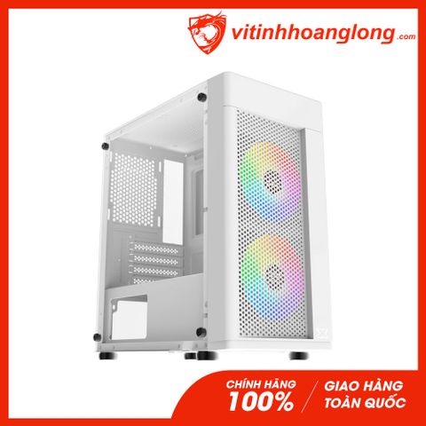  Vỏ Case máy tính Xigmatek Aero Artic 2F (EN46614) (Tặng 2 Fan RGB) 