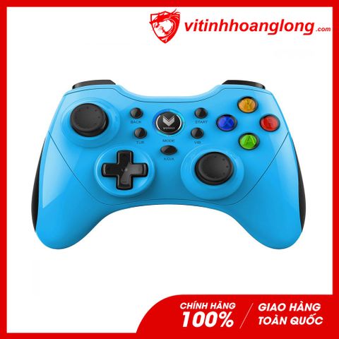  Tay Cầm Chơi Game Không Dây Rapoo V600S Gaming (Xanh Dương) 