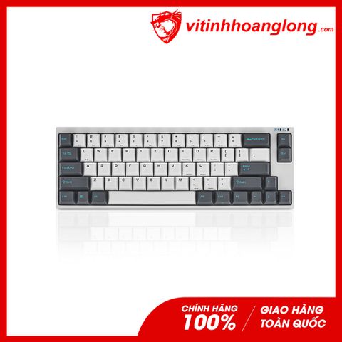  Bàn Phím Cơ Leopold White Dark Gray Silent Red Switch 