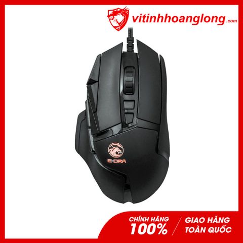  Chuột máy tính E-Dra EM6502 Pro Gaming RGB (Đen) 