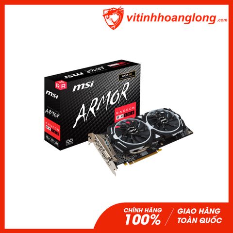  Card màn hình VGA Msi Radeon RX 6600 8GB GDDR6 MSI ARMOR (Radeon™ RX 6600 ARMOR 8G) 