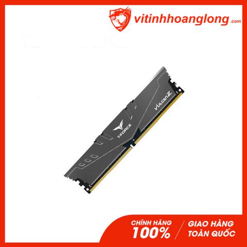  Ram PC DDR4 TeamGroup 8G Bus 3200 T-Force Vulcan Z Gaming (1x 8GB) (TLZRD48G3200HC16CBK) (Đen) 