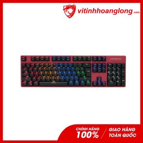  Bàn Phím cơ Motospeed K96 Led Gaming (Đỏ) 