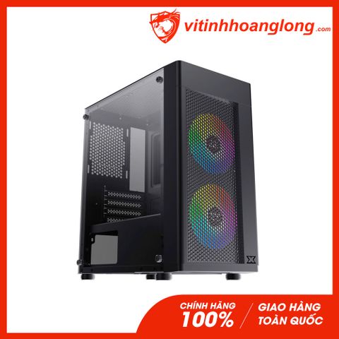  Vỏ Case máy tính Xigmatek Aero 2F (EN46591) (Tặng 2 Fan RGB) 