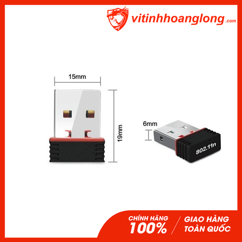  USB Wifi VSP 150Mbps Chuẩn 802.11n - không Anten 